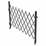 VEVOR PROFESSIONAL FOLDING SECURITY GATE WITH LOCK AND WHEELS
