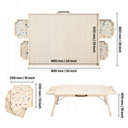 VEVOR PREMIUM 1500 PIECE JIGSAW PUZZLE BOARD WITH 4 DRAWERS