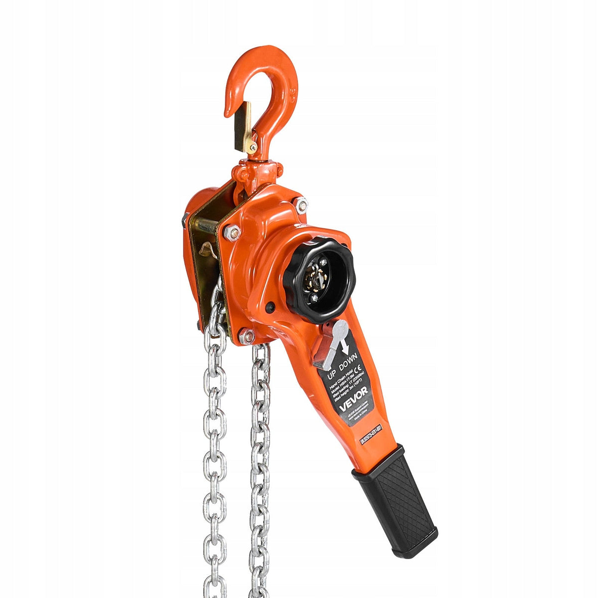 LEVER HOIST VEVOR 1T MANUAL CHAIN G80 WESTON BRAKE 3M