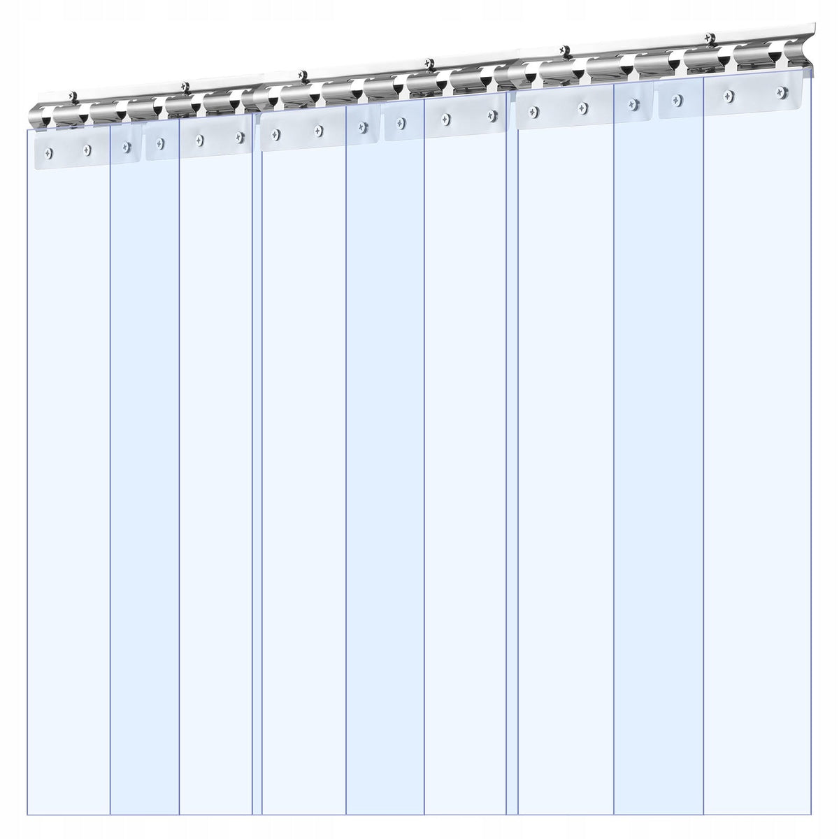 VEVOR PVC STRIP CURTAIN 6-PACK 915X2134MM THICKNESS 2MM STRONG AND DURABLE