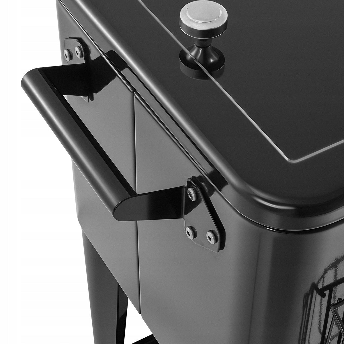 VEVOR 75.71L REFRIGERATED TROLLEY FOR BEVERAGES, UP TO 50 BOTTLES, 110 CANS, STRONG