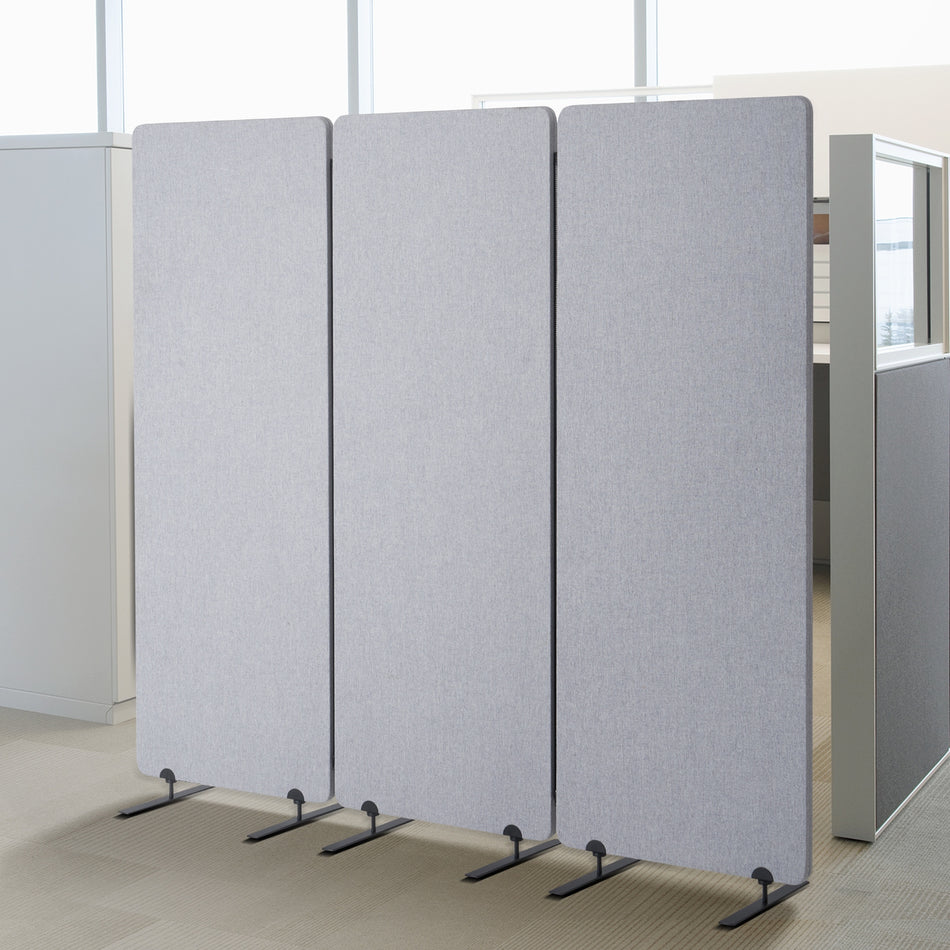 VEVOR 3-PANEL SOUNDPROOF FOLDING ROOM DIVIDER 1840X350X1655MM