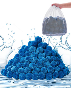 VEVOR FILTER BALLS FOR SAND FILTERS 1.42 KG PREMIUM BLUE