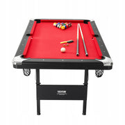 VEVOR PROFESSIONAL BILLIARD TABLE 1.9M FOLDABLE ACCESSORY SET