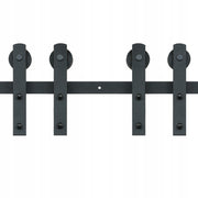 VEVOR 244CM HEAVY-DUTY SLIDING DOOR SYSTEM AND 2-PIECE SHAPE SET