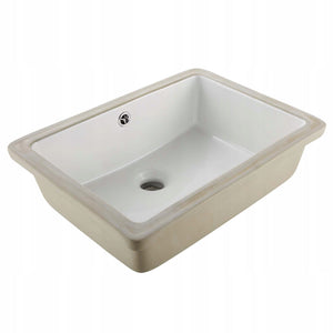 VEVOR PROFESSIONAL UNDERMOUNT SINK CERAMIC 470X355 MM RECTANGULAR