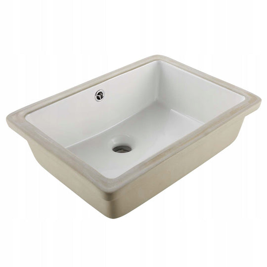 VEVOR PROFESSIONAL UNDERMOUNT SINK CERAMIC 470X355 MM RECTANGULAR