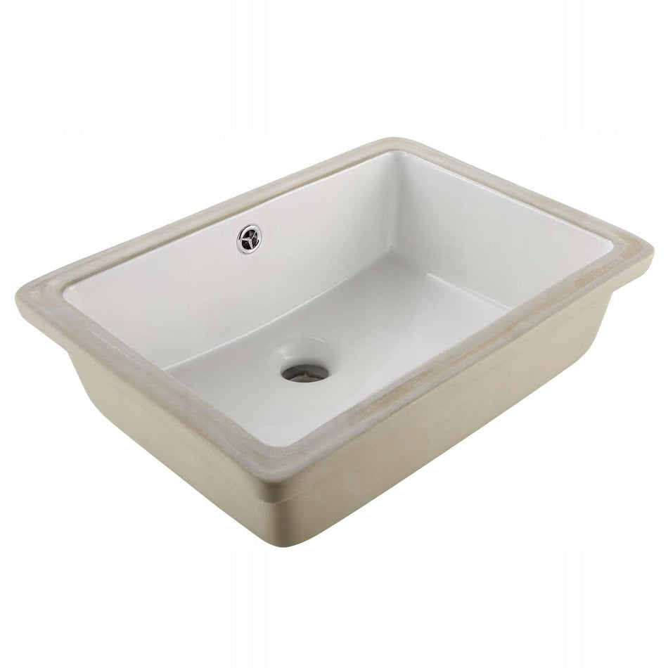VEVOR PROFESSIONAL UNDERMOUNT SINK CERAMIC 470X355 MM RECTANGULAR