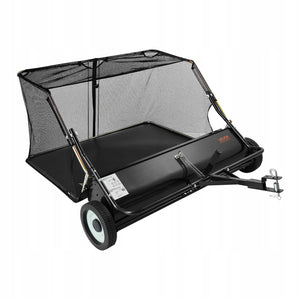 VEVOR PROFESSIONAL LAWN SWEEPER 48 INCH SWEEPING WIDTH LARGE BASKET 20