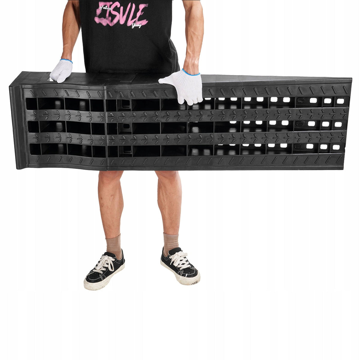 PROFESSIONAL VEVOR CAR RAMPS 2 PCS 160 MM LIFT 2948 KG