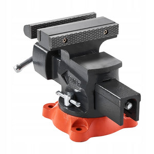 VEVOR BENCH VISE 140MM 360 ROTATING JAW HEAVY DUTY CAST IRON