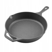 VEVOR CAST IRON PAN SET 150 205 260 305 MM STRONG SET SILICONE