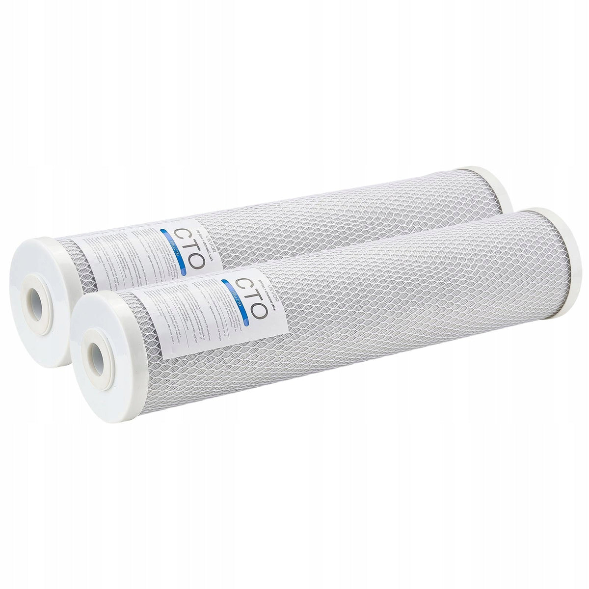 VEVOR 2-PACK REPLACEMENT WHOLE HOUSE WATER FILTER CARTRIDGES CTO CARBON BLOCK
