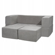 VEVOR MODULAR KIDS' PREMIUM SOFA 100X100X20CM CHENILLE FABRIC BLOCKS