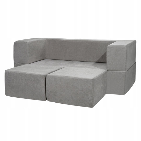VEVOR MODULAR KIDS' PREMIUM SOFA 100X100X20CM CHENILLE FABRIC BLOCKS