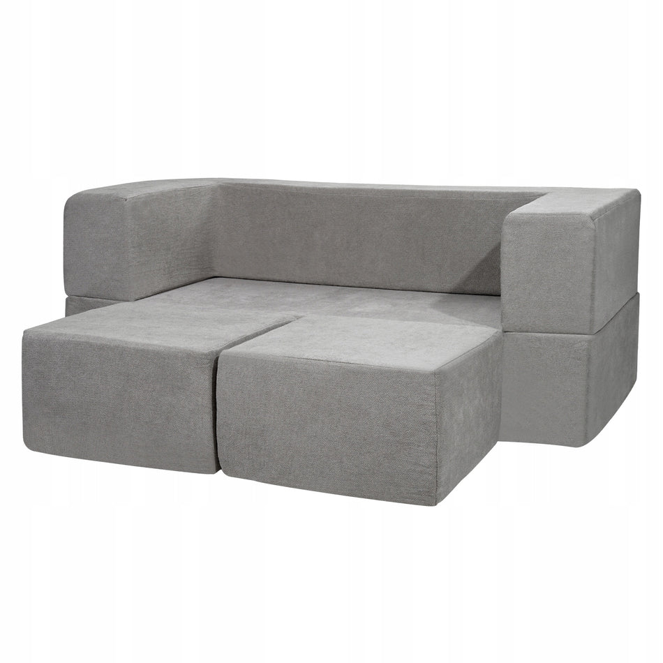 VEVOR MODULAR KIDS' PREMIUM SOFA 100X100X20CM CHENILLE FABRIC BLOCKS