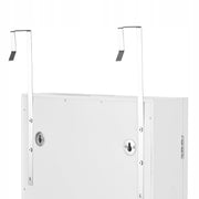 VEVOR STURDY LOCKABLE JEWELLERY CABINET WITH MIRROR 108 CM WHITE