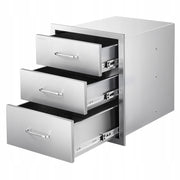 VEVOR 46X59X59 CM STAINLESS STEEL PROFESSIONAL OUTDOOR KITCHEN DRAWERS
