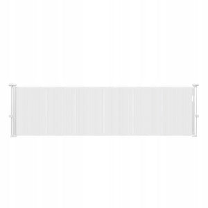 VEVOR RETRACTABLE BABY AND PET GATE 280 CM STRONG MESH WHITE