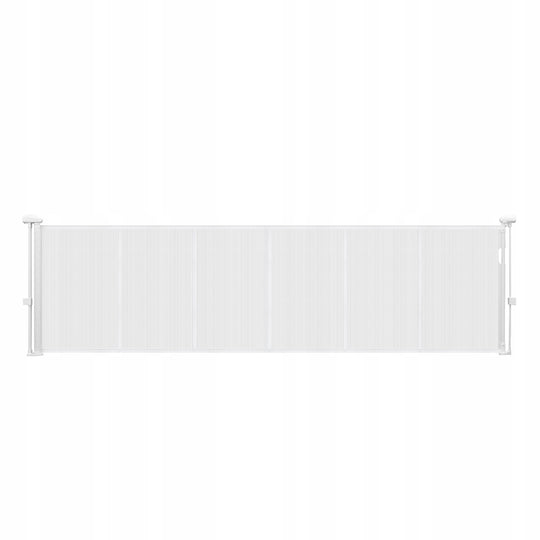 VEVOR RETRACTABLE BABY AND PET GATE 280 CM STRONG MESH WHITE