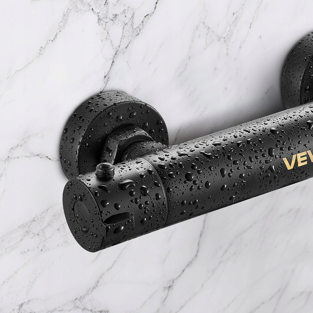 VEVOR PROFESSIONAL THERMOSTATIC SHOWER BATTERY SOLID BRASS MATTE