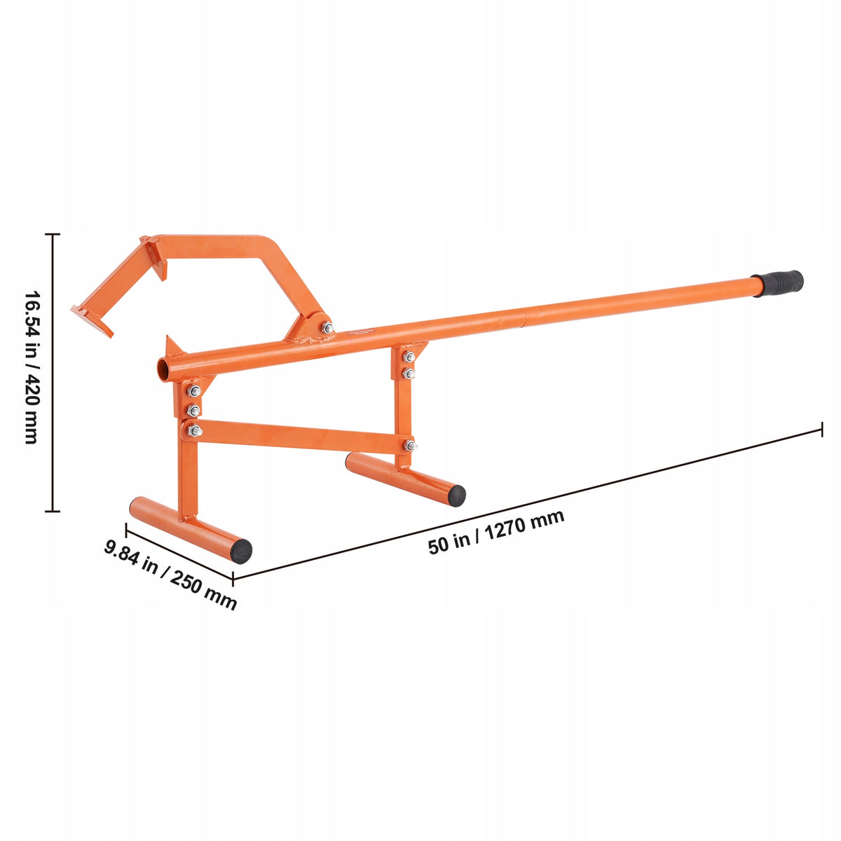 VEVOR 1180 MM LOG PEAVEY HEAVY DUTY STEEL LOG ROLLER