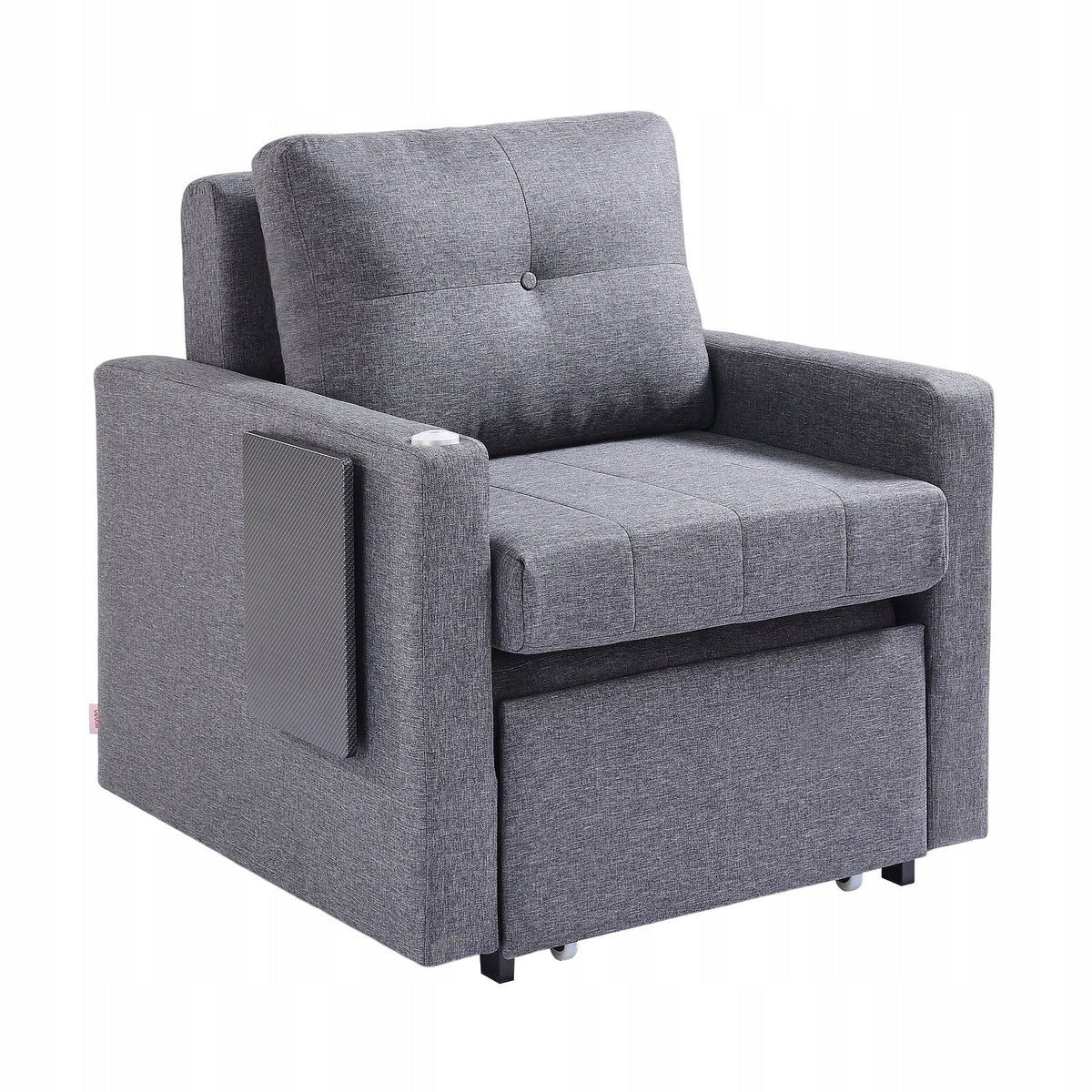 VEVOR PREMIUM SOFA BED WITH SIDE POCKET CUSHION ARMREST