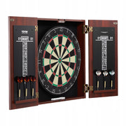 VEVOR 18-INCH PREMIUM DARTBOARD AND CABINET SET WITH ACCESSORIES