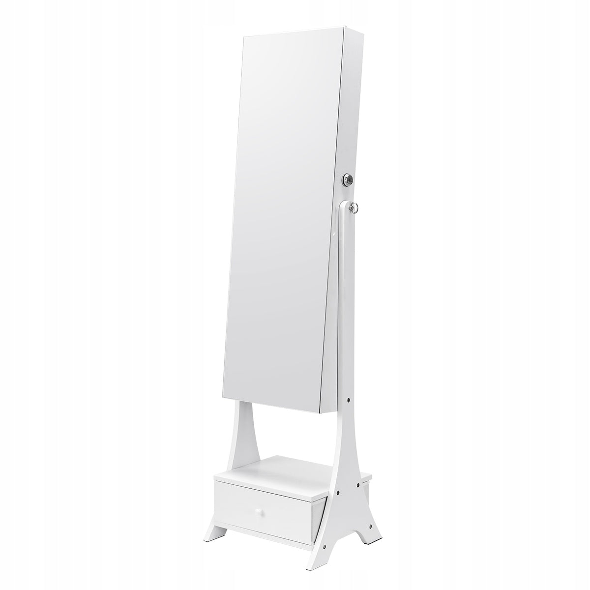 PROFESSIONAL JEWELRY CABINET WITH MIRROR VEVOR STANDING MIRROR