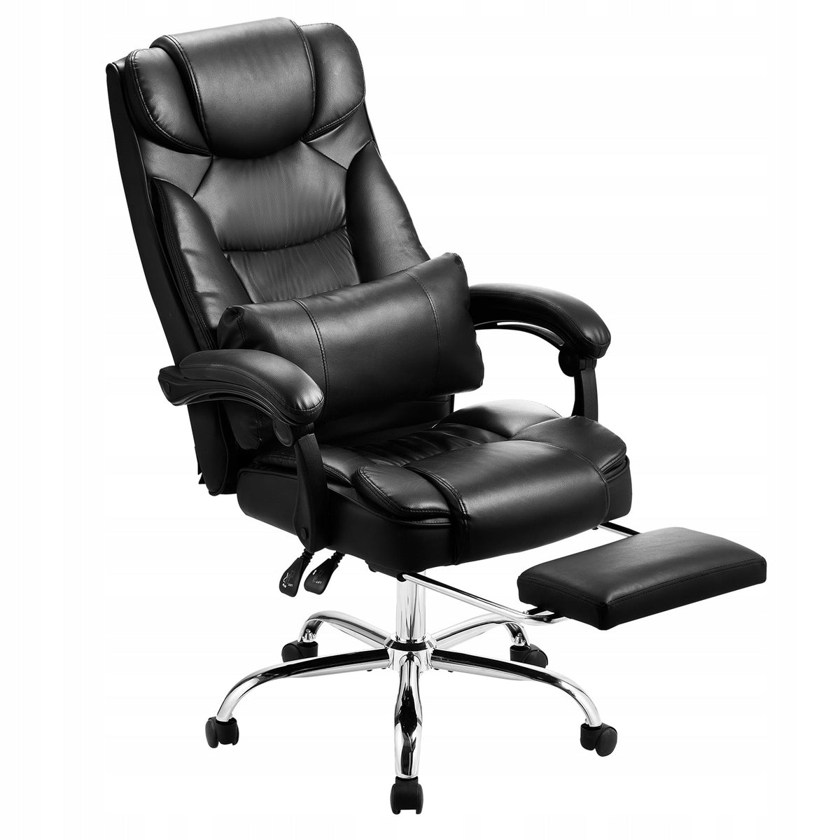 VEVOR PREMIUM SWIVEL OFFICE CHAIR WITH HIGH BACK AND FOOTREST