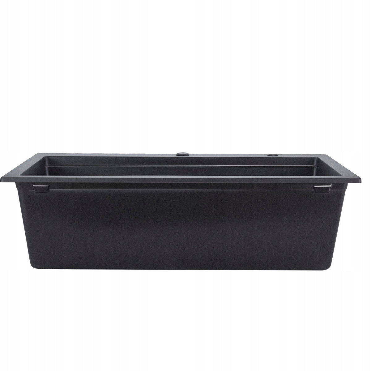 VEVOR 84x56x25 CM PREMIUM BLACK GRANITE KITCHEN SINK COUNTERTOP MOUNT
