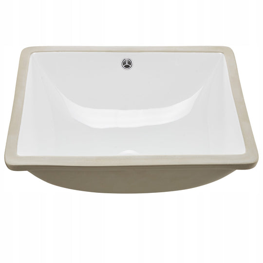 PROFESSIONAL VEVOR UNDERMOUNT SINK CERAMIC 515X385 MM WHITE