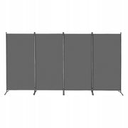 VEVOR 4-Panel Folding Partition Wall Strong Oxford Frame Grey