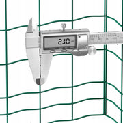 VEVOR GARDEN FENCE 1 X 20 M GALVANIZED WIRE MESH 2.1MM GREEN