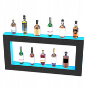 VEVOR POWERFUL LED WINE RACK 48 INCH RF REMOTE CONTROL APP ACRYLIC