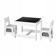 VEVOR CHILDREN'S TABLE WITH 2 CHAIRS AND FABRIC STORAGE BIN STURDY