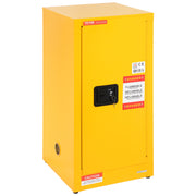 VEVOR 16-GALLON FLAMMABLE LIQUID SAFETY CABINET 460X460X900MM