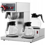 VEVOR 12-CUP COMMERCIAL DRIP COFFEE MAKER WITH 3 GLASS