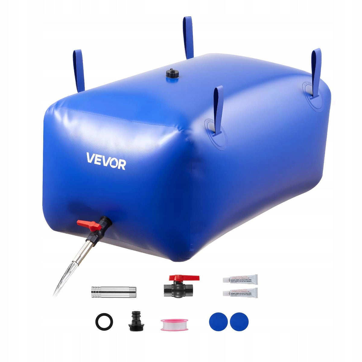 VEVOR WATER STORAGE BAG 240L DOUBLE-LAYER PVC STRONG AND FOLDABLE