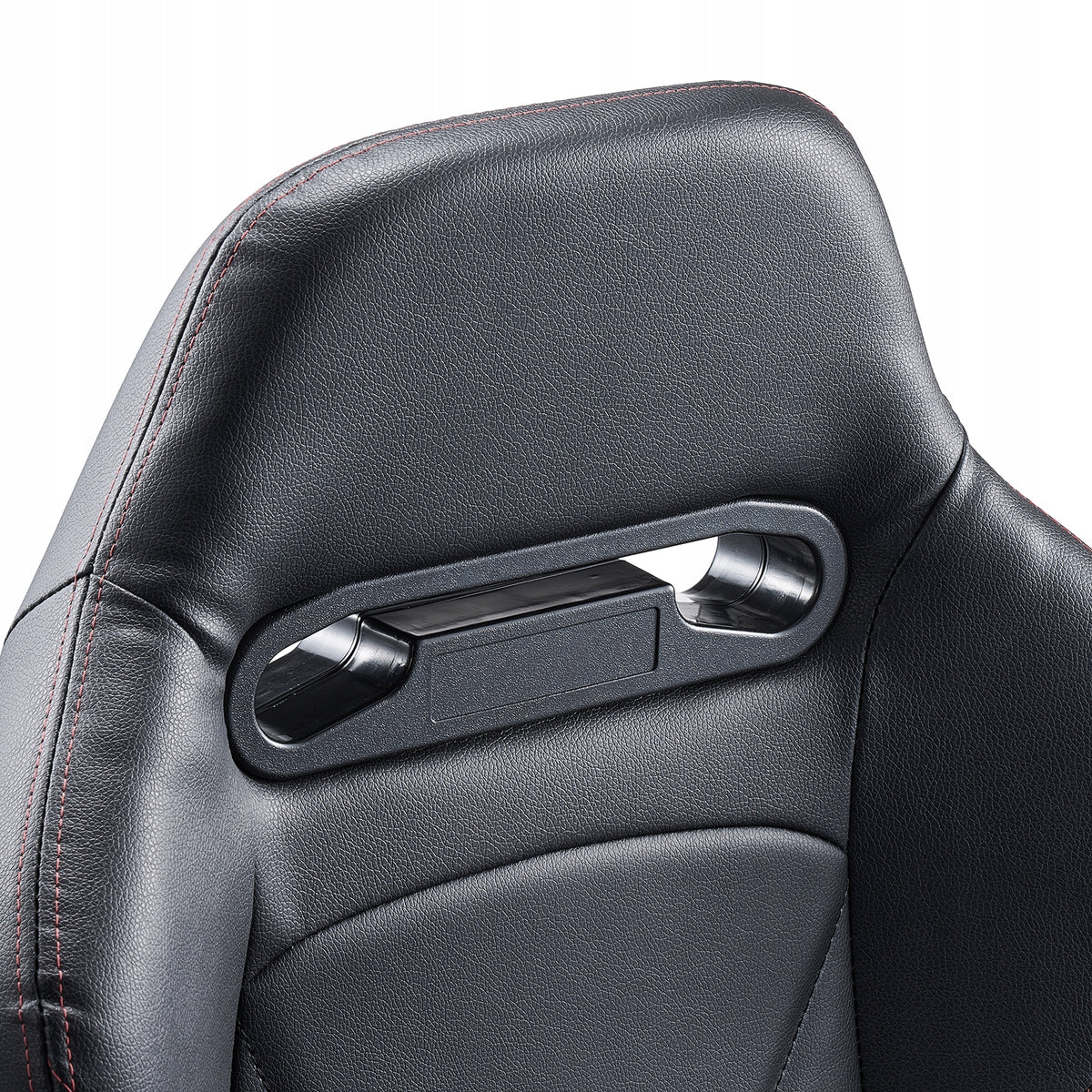 VEVOR RACING CHAIR 2PCS ADJUSTABLE COCKPIT PVC LEATHER STRONG COMFORT