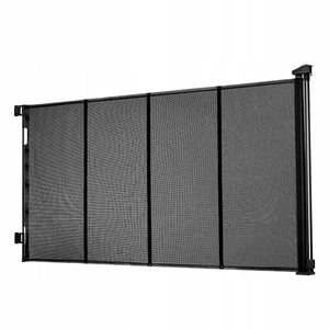 VEVOR EXPANDABLE PET AND BABY GATE, EXTENDABLE UP TO 415 CM, STURDY, BLACK