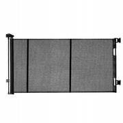 VEVOR RETRACTABLE STAIR GATE UP TO 310 CM FOR CHILDREN AND DOGS BLACK STRONG