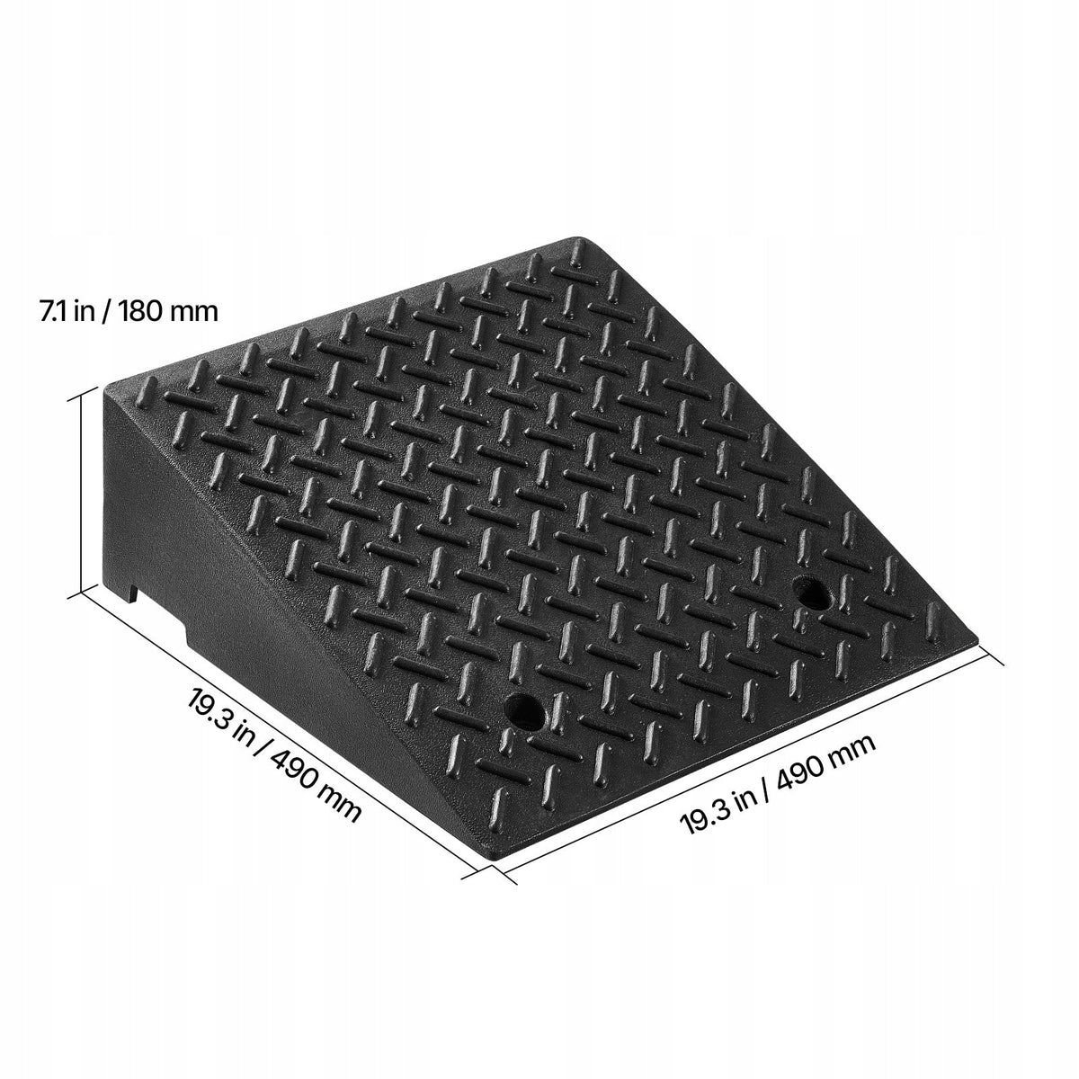 VEVOR DRIVEWAY CURB RAMP 3175 KG 2 PACK STRONG AND STURDY