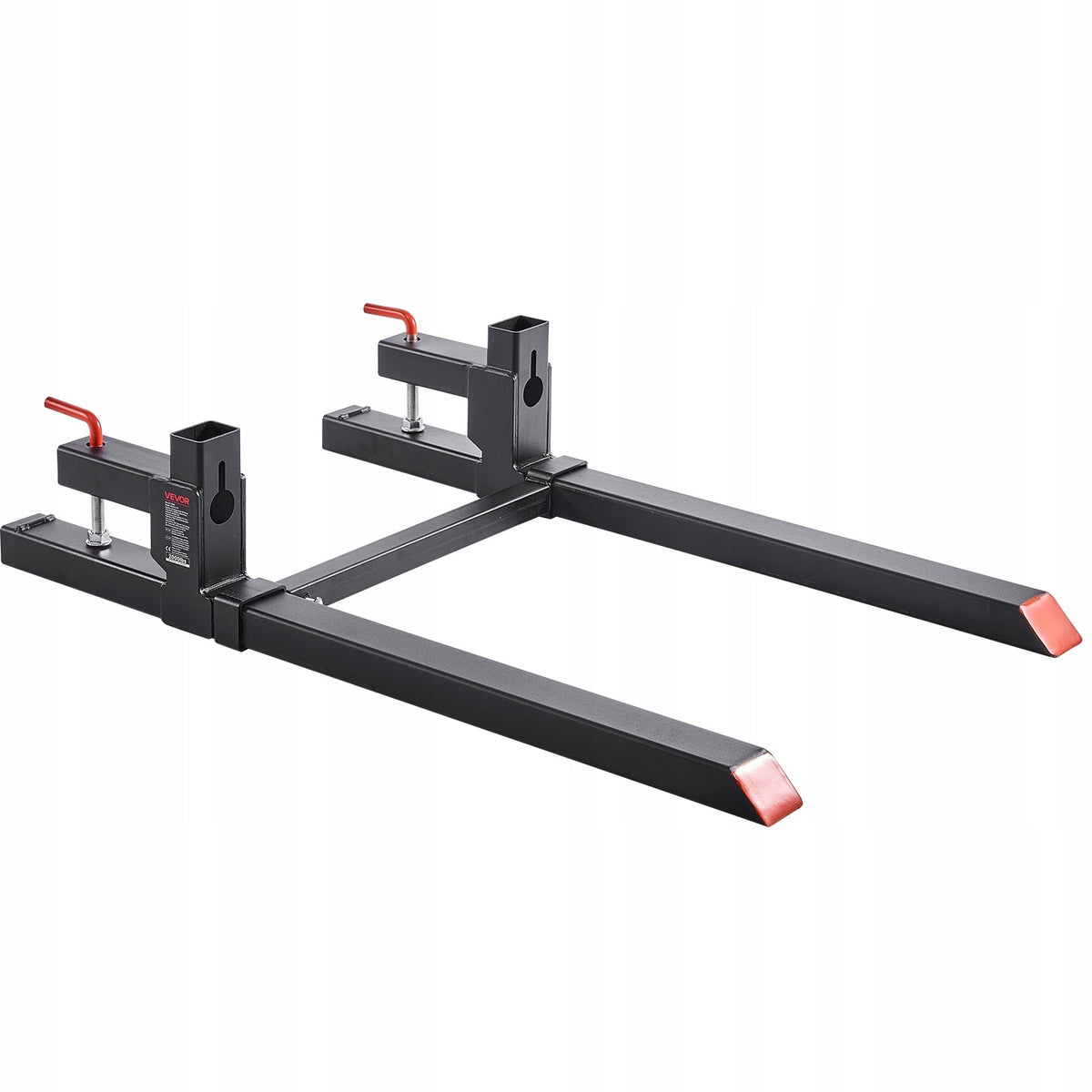 VEVOR 907KG STRONG PALLET FORKS CLAMP-ON 1090MM ADJUSTABLE STABILIZER