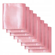 VEVOR SATIN CHAIR SASHES WITH BOWS 275X17CM 100 PCS ROSE GOLD