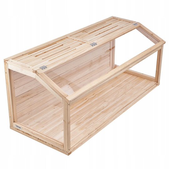 VEVOR WOODEN HAMSTER CAGE WITH 270° VIEW EASY TO CLEAN