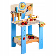 VEVOR KIDS WOODEN WORKBENCH 62 PIECES EDUCATIONAL