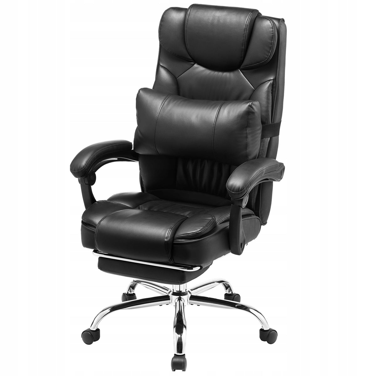 VEVOR PREMIUM SWIVEL OFFICE CHAIR WITH HIGH BACK AND FOOTREST
