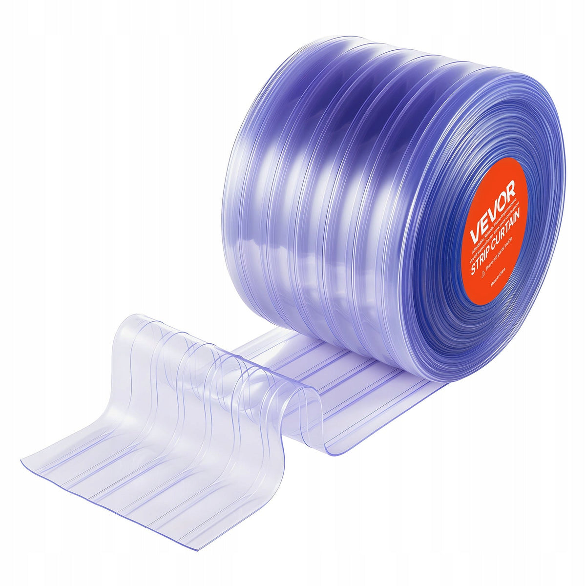 VEVOR PROFESSIONAL PVC STRIP CURTAIN 45 72M X 30CM CLEAR STRONG
