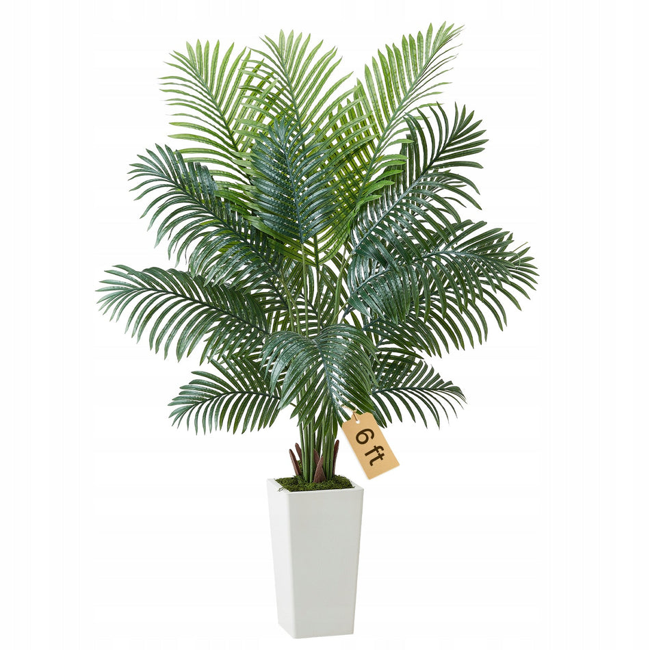 VEVOR 6FT 1829MM ARECA ARTIFICIAL PALM TREE STRONG TROPICAL PLANT
